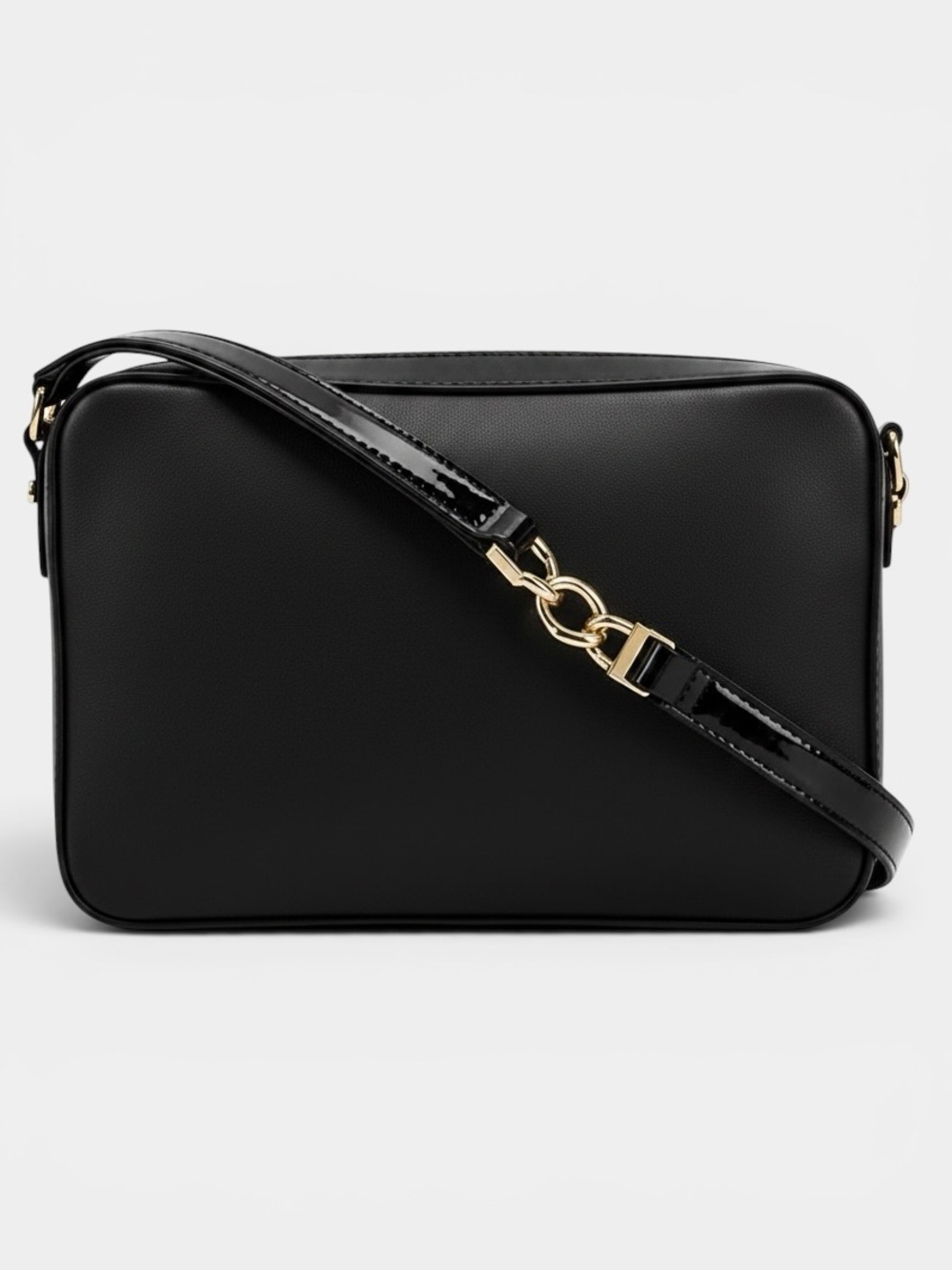 Kate Spade Highliner Clover Black Leather Crossbody Bag with Storybook Lining - Picture 3 of 14